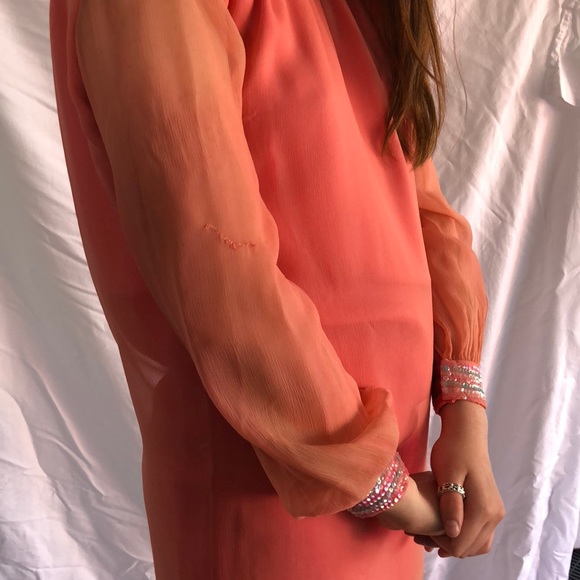 60s Saks Fifth Avenue Party Dress - Picture 3 of 4